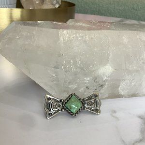 Vintage Carlisle Native Turquoise Pin